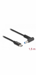 Delock Nabíjecí kabel pro laptop, ze zástrčky rozhraní USB Type-C™ na zástrčku HP 4,5 x 3,0 mm