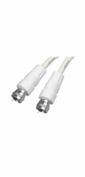 Anténní kabel (F) 3M bílý (KPO2288-3)