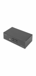 DIGITUS KVM přepínač, 4 porty, jeden displej, 4K, HDMI1 x QIG