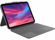 Logitech COMBO TOUCH pre iPad ( 10. gen. a A16) - šedá - US