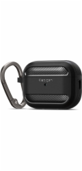 Pouzdro Spigen Rugged Armor Apple AirPods Pro 2/1 Matte Black
