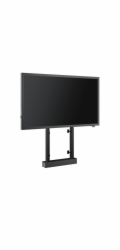 Vogels RISE Elektrický TV lift s montáží podlaha-stěna, rychlost 50 mm/s černý