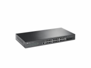 TP-Link OMADA JetStream switch pro připojení k UPS TL-SG3428X-UPS (24xGbE, 4xSFP+, 2xconsole, fanless)
