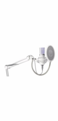 Endorfy Solum Streaming Onyx White EY1B005 Endorfy mikrofon Streaming OWH / streamovací / rameno / pop-up filtr / 3,5mm jack / USB-C / bílý