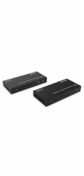 DIGITUS DS-55522 HDBaseT KVM Extender Set, 150 m 4K/60Hz, USB 1.1, PoC, IR, černý