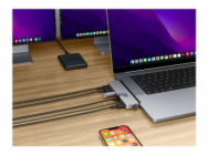 HyperDrive HD575 USB-C stanice/replikátor (HD575-GRY-GL)