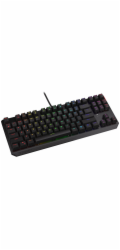 Endorfy herní klávesnice Thock TKL Brown / drátová / USB / brown switch / mechanická / CZ layout / černá RGB