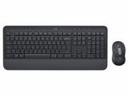 Logitech Set klávesnice a myš Signature MK650, CZ-SK, černá/šedá