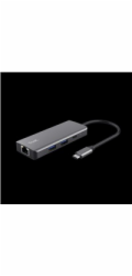 Trust Dalyx 5-in-1 Multiport Adapter 24968 TRUST 6-in-1 USB-C Multi-Port Adapter