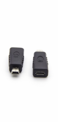 PremiumCord USB redukce USB2.0 Micro B - USB2.0 Mini 5PIN (F/M)