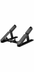 GENIUS G-Stand M200 přenosný stojan na notebook, tablet a telefon, 10-17", 6 pozic, skládací, černý