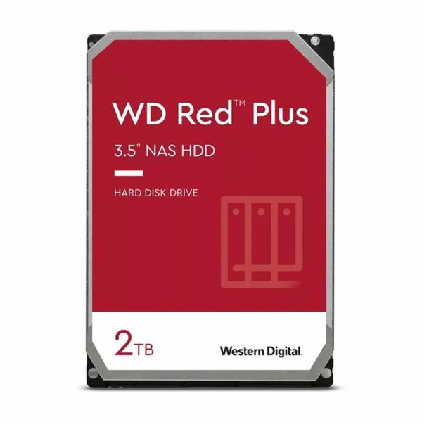 WD RED PLUS NAS WD20EFPX 2TB SATA/600 64MB cache 175 MB/s...