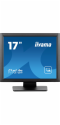 iiyama ProLite T1731SR-B1S - LED monitor - 17" - dotyková obrazovka - 1280 x 1024 - TN - 250 cd/m? - 1000:1 - 5 ms - HDMI, VGA, DisplayPort - reproduktory - černá, matná