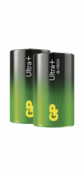GP D Ultra Plus, alkalická (LR20) - 2 ks