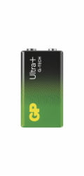 GP 9V Ultra Plus, alkalická (6LR61) - 1 ks