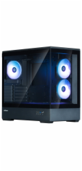 Zalman skříň P30 Black / miniT / 3x120mm fan ARGB / USB 3.0 / USB-C / temperované sklo / černý