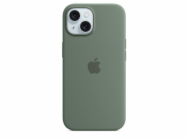 Apple Silikonové s MagSafe iPhone 15 Plus, cypřišově zelené MT183ZM/A iPhone 15+ Silicone Case with MS - Cypress