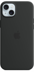 Apple Silikonové s MagSafe iPhone 15 Plus, černé MT103ZM/A iPhone 15+ Silicone Case with MS - Black