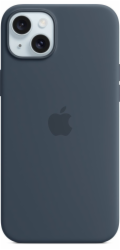 Apple Silikonové s MagSafe iPhone 15 Plus, bouřkově modré MT123ZM/A iPhone 15+ Silicone Case with MS - Storm Blue