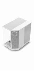 NZXT skříň H6 Flow RGB dvoukomorová / MidT / 3x120mm RGB fan / 2xUSB 3.2 / USB-C / prosklená / bílá