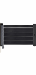 Thermaltake PCI-E 4.0 duální 90° rozšiřující kabel (černý, 13 cm)