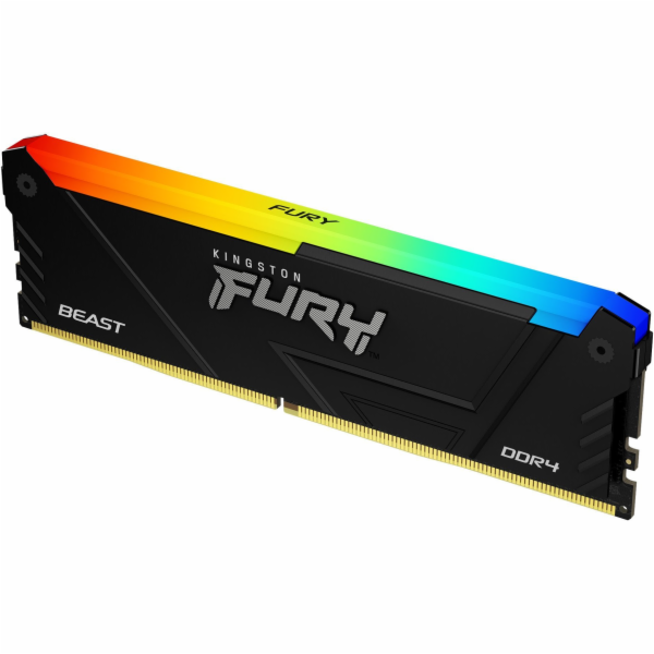 KINGSTON DIMM DDR4 16GB 3600MT/s CL18 FURY Beast RGB, XMP