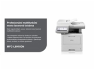 BROTHER multifunkce mono laserová MFC-L6910DN - A4 50ppm DUALSKEN 1200x1200 2GB 520listů LAN USB DUPLEX ADF80