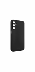 Zadní pogumovaný kryt FIXED Story pro Samsung Galaxy A15/A15 5G, černý
