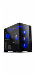 Tvrzené sklo Lian Li O11D EVO RGB - černé
