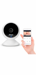 Alecto WLAN-Babyphone mit Kamera Weiß