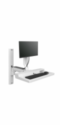 Ergotron CareFit™ Combo System bílý, nástěnný držák LCD, klávesnice+ myš