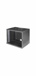DIGITUS DN-49205 Nástěnná skříň 9U, SOHO PRO, nesmontovaná, 19", 460 x 540 x 400 mm, černá (RAL 9005)