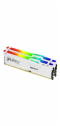 KINGSTON DIMM DDR5 32GB (Kit of 2) 6400MT/s CL32 Non-ECC FURY Beast RGB EXPO, Bílá