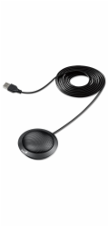 GENIUS konferenční mikrofon MIC-100U/ USB/ všesměrový/ černý