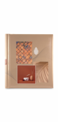 Fotoalbum Hama SINGO II Terracotta 28x31 cm, 20 stran, samolepící