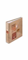 Fotoalbum Hama memo SINGO II Terracotta 10x15/200, popisové pole, zasouvací