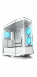 COUGAR PC skříň FV270 White Mid tower tempered curved glass perimeter quick detachable air filters up to 9 fans