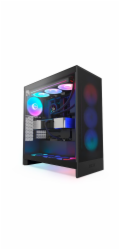 NZXT skříň H7 Flow RGB edition / ATX / 1x360mm RGB core fan/ USB-C / 2x USB / proskl. bočnice / mesh panel / ...