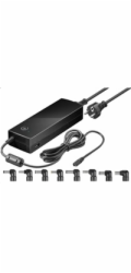 goobay Napájecí zdroj 134,5W pro notebook 230V na 12-24V Max.8.5A s USB