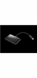 Lenovo Select USB Type-C 4portový USB hub černý