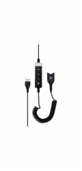 EPOS Adaptérový kabel USB-ED CC 01 MS (černý, pro náhlavní soupravy řady CIRCLE a CENTURY)