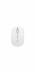 Myš Natec STORK/Kancelářská/Optická/1 600 DPI/Bezdrátová USB/Bílá