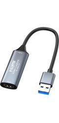Kabel PremiumCord HDMI capture/grabber pro záznam Video/Audio signálu do počítače s konektorem USB3.0 typ A