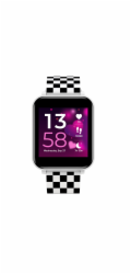CANYON smart hodinky Joyce KW-43 WHITE, 1,54" IPS, 512MB paměť, IP67, 25 sport.režimů, 3 hry, MUSIC 