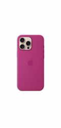 iPhone 16 Pro Max Silicone Case with MagSafe - Fuchsia