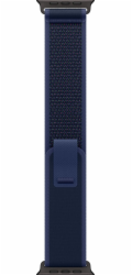 Apple Watch 49mm Blue Trail Loop - S/M - Black Titanium Finish