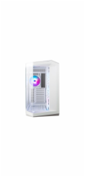 MSI skříň MAG PANO 100R PZ White/ bez zdroje/ levé a přední sklo/ 4x 120 mm A-RGB fan/ 1x USB-C/ 1x USB3.2/ bílá