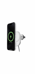 Belkin Boost Charge Pro Magnetic Wireless Car Charger with Qi2 15W + 20W Charger - Gray