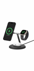 Belkin BOOST CHARGE PRO Qi2, 15W 3v1 magnetický stojan, černý