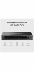 MERCUSYS switch MS108GS (8xGbE, fanless)